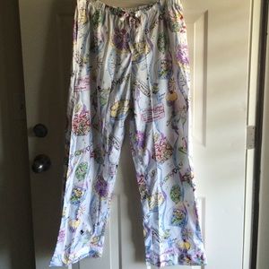 Nick and Nora pajamas birthday party print