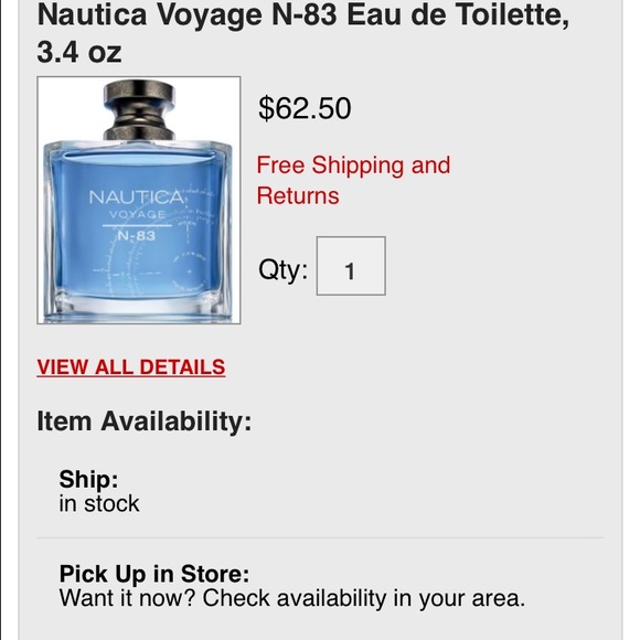 Nautica voyage men's cologne