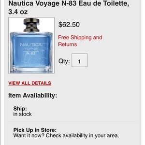 Nautica voyage men's cologne