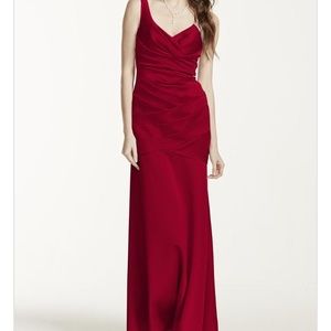 David's bridal- Apple bridesmaids dress