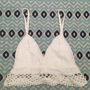 Urban Outfitters crochet crop top