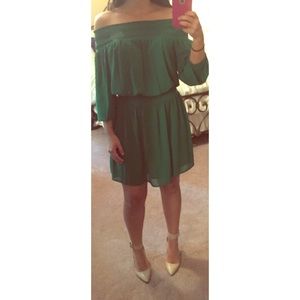 Michael Kors off the shoulder dress