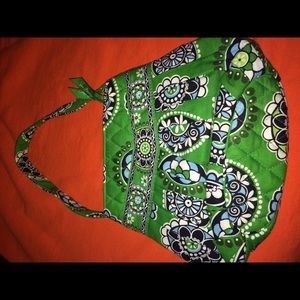 Vera Bradley Hannah purse in Cupcakes Green .