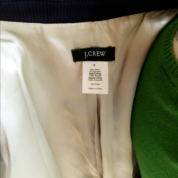 J. Crew pinstripe blazer - Picture 3 of 4