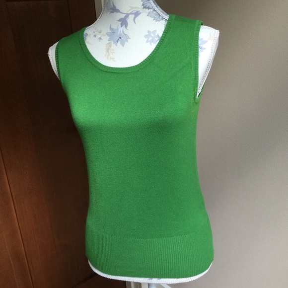 Basic green shell sweater - Picture 2 of 2