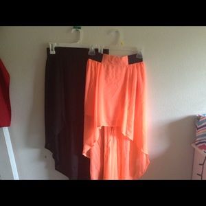 High low Skirts