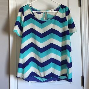 Chevron blouse
