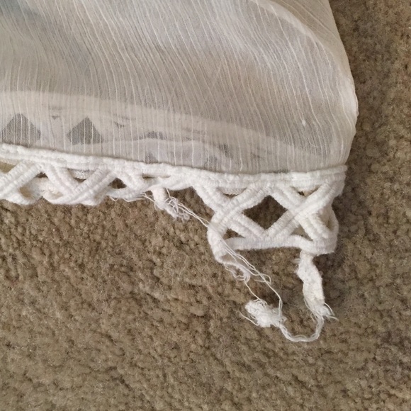 Cute sheer top from a local boutique - Picture 2 of 2