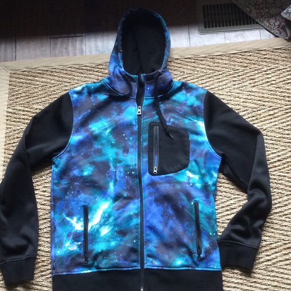 Tops - Empyre GALAXY hoodie 3 zip pockets drawstring hood