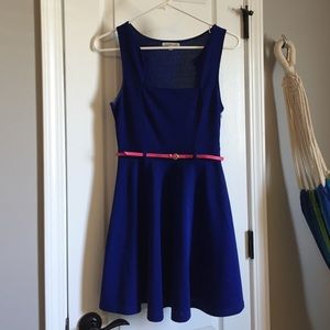 Navy blue dress
