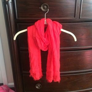 J.Crew red scarf