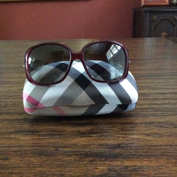 Burberry Red Sunglasses