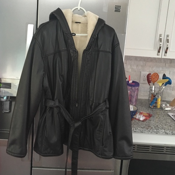 Leather jacket
