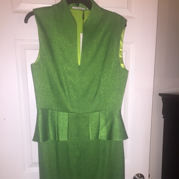 Tahari high neck dress