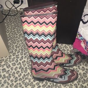 Missoni by target rain boots