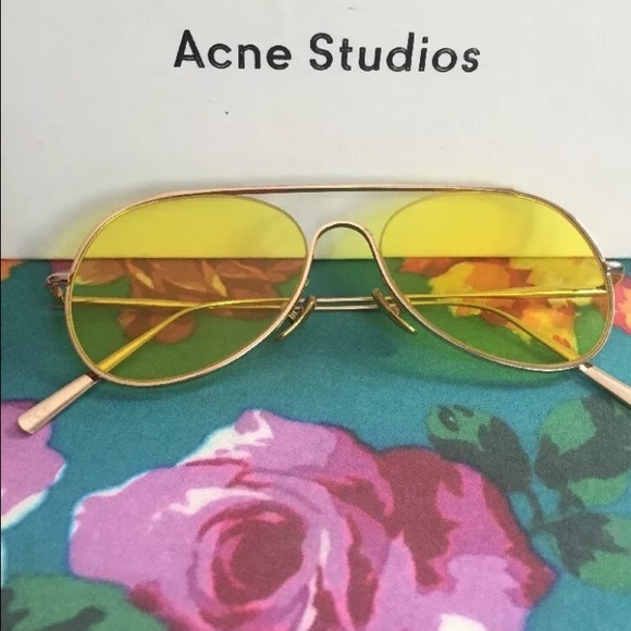 Sold --- ACNE STUDIOS ☆ spitfire sunglasses ☆ NWT - Picture 2 of 4
