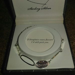Blessings Unlimited Silver Daughter Bracelet