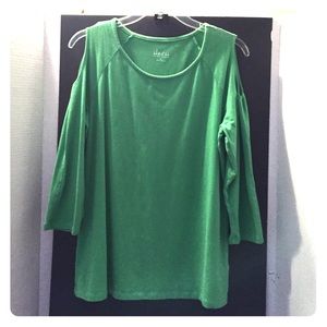 😎 Long sleeve cold shoulder top