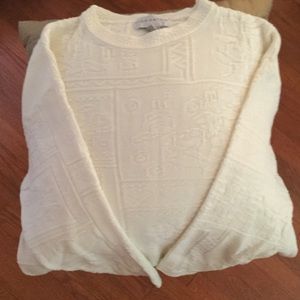 Cream sweater