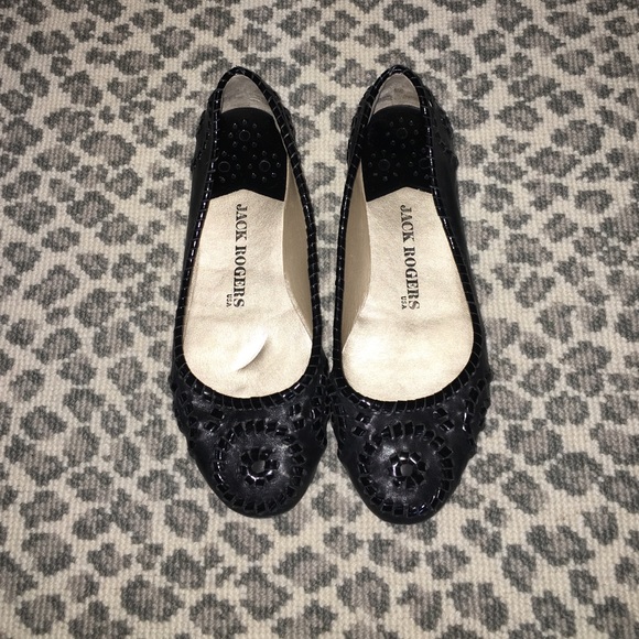 Black jack Rogers flats