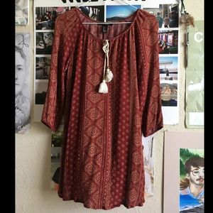 Boho dress from Forever 21