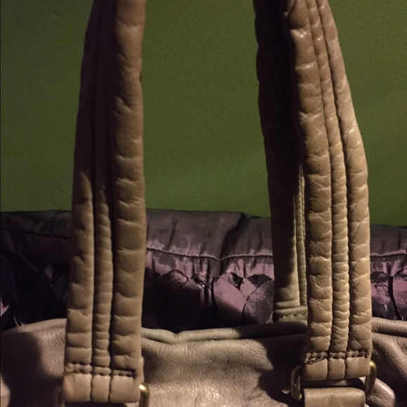 Large leather bag