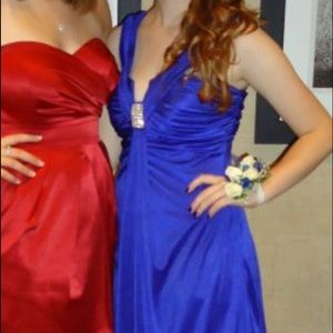 Blue dress perfect for dances