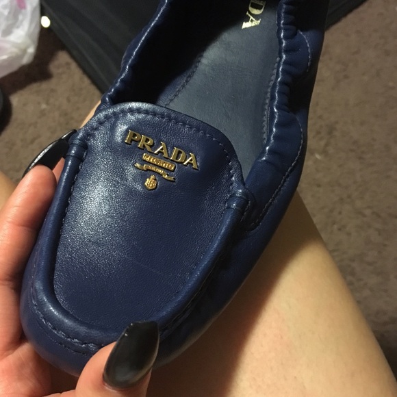 NEW auth PRADA loafers (TRADING NOT FOR SALE)