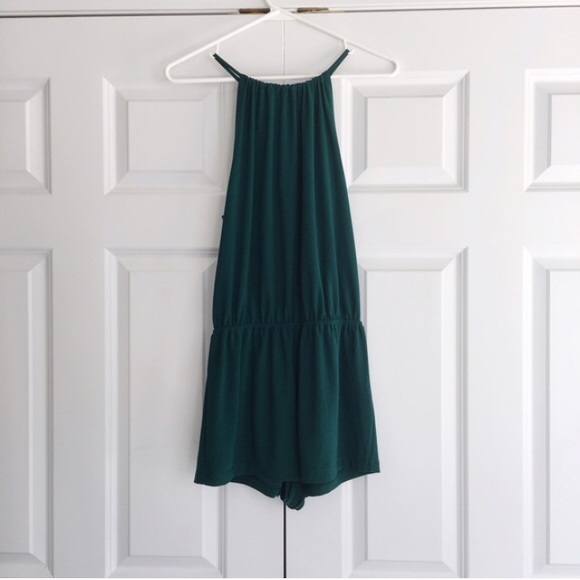 Forrest Green Romper