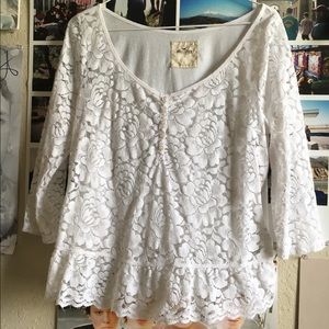 Lace top from Hollister