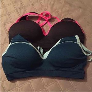 Pink sport bra bundle
