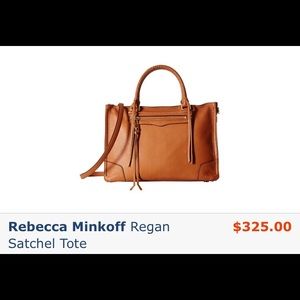 Rebecca Minkoff Regan Satchel in Almond