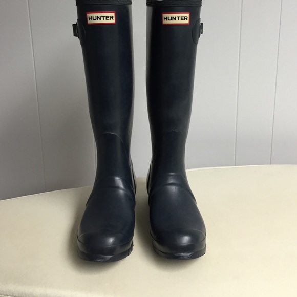 Hunter Boots Original Tall w/ 2 Pairs of Socks