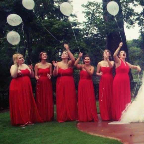 David's Bridal Bridesmaid/Formal Gown - Picture 2 of 4