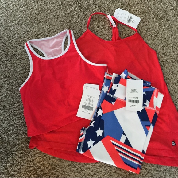 Fabletics Other - SOLD - Full Americana workout outfit ❤️