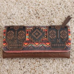 Tribal Skull Wallet