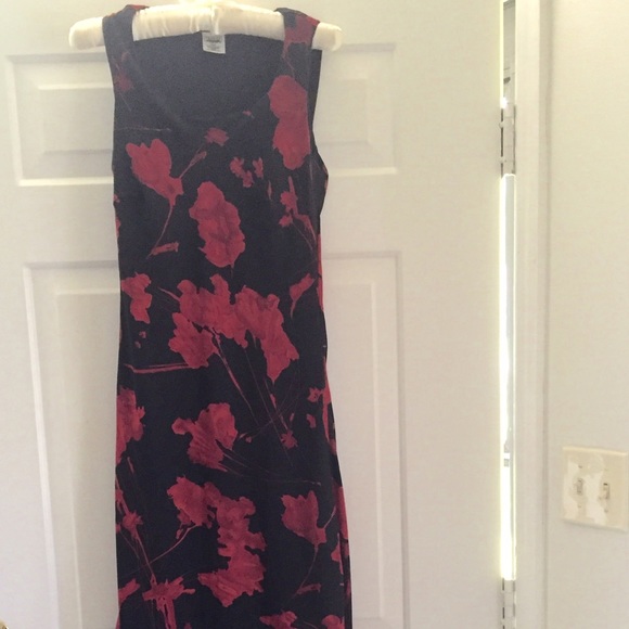 Nwot Premier Int. Rose Full Length Dress