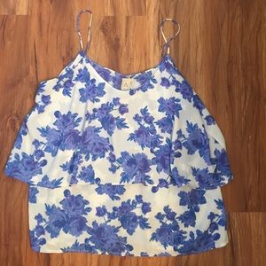 Floral shirt size large