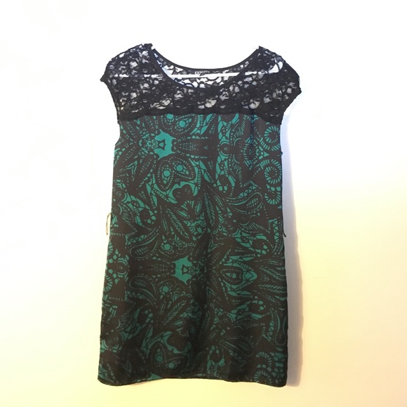 Small green Express Dress
