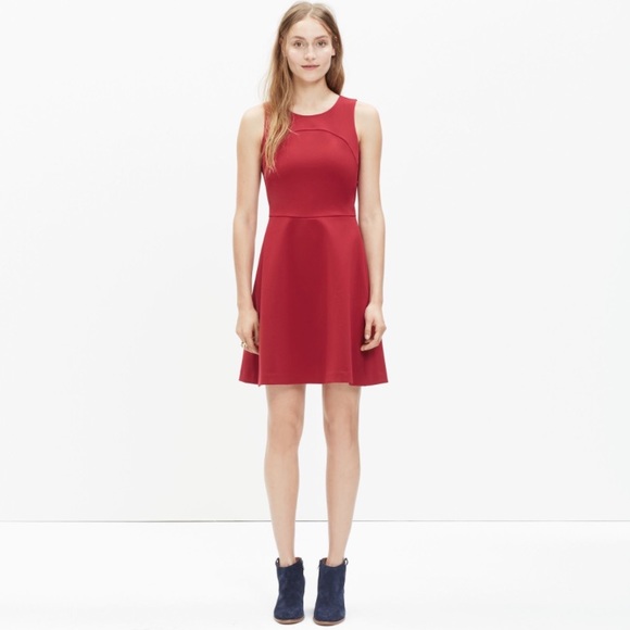Madewell Adore Dress NWOT in Wine