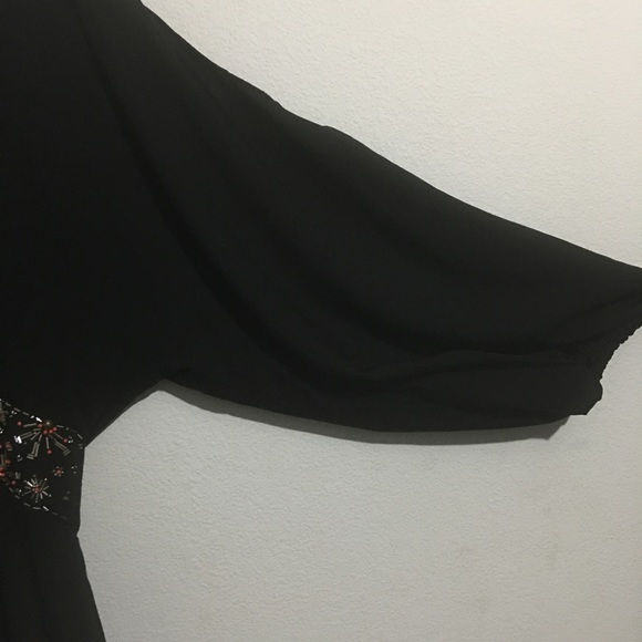 **NEW LISTING** Rampage black jeweled romper - Picture 3 of 4