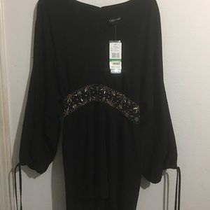 **NEW LISTING** Rampage black jeweled romper