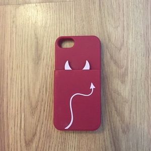 Kate spade cardholder iPhone 5 devil case