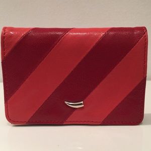 TUSK leather stripe card case