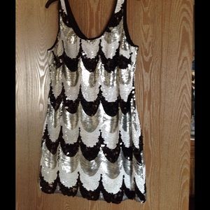 Frederick's of Hollywood Sequence Dress