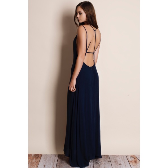 Rendezvous Backless Maxi Dress - Picture 2 of 4