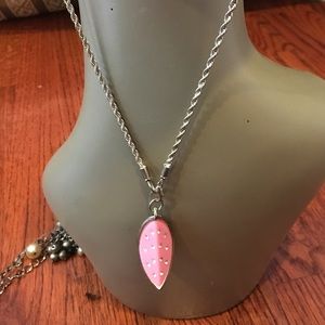 Watermelon pendant necklace