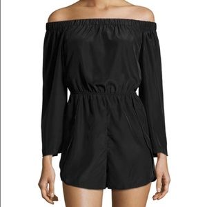 Romeo & Juliet Couture Off-Shoulder Romper