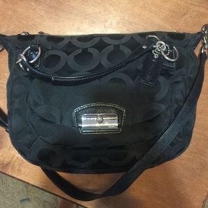 Coach signature cross body