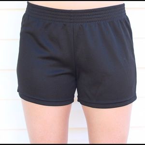 Black women's athletic shorts
